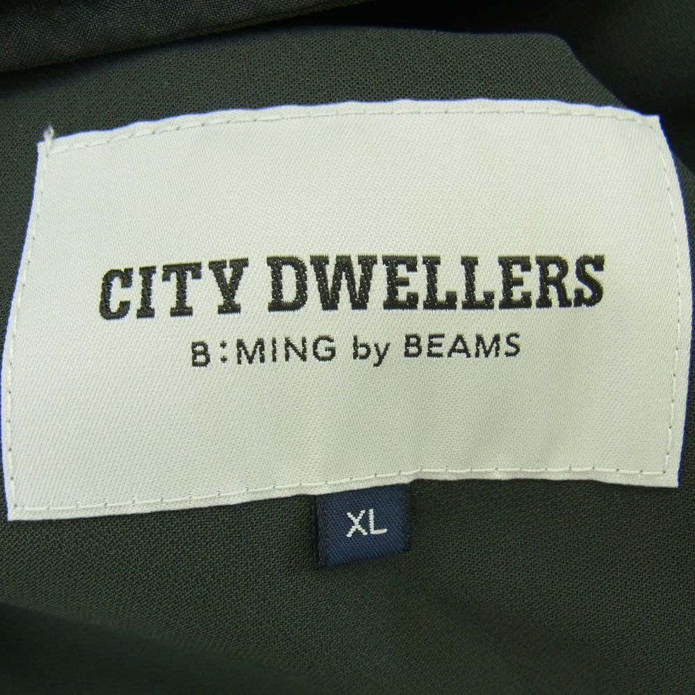 BEAMS ビームス B:MING City Dwellers コーチジャケット パンツ セットアップ ダークグレー系 XL【極上美品】【中古】