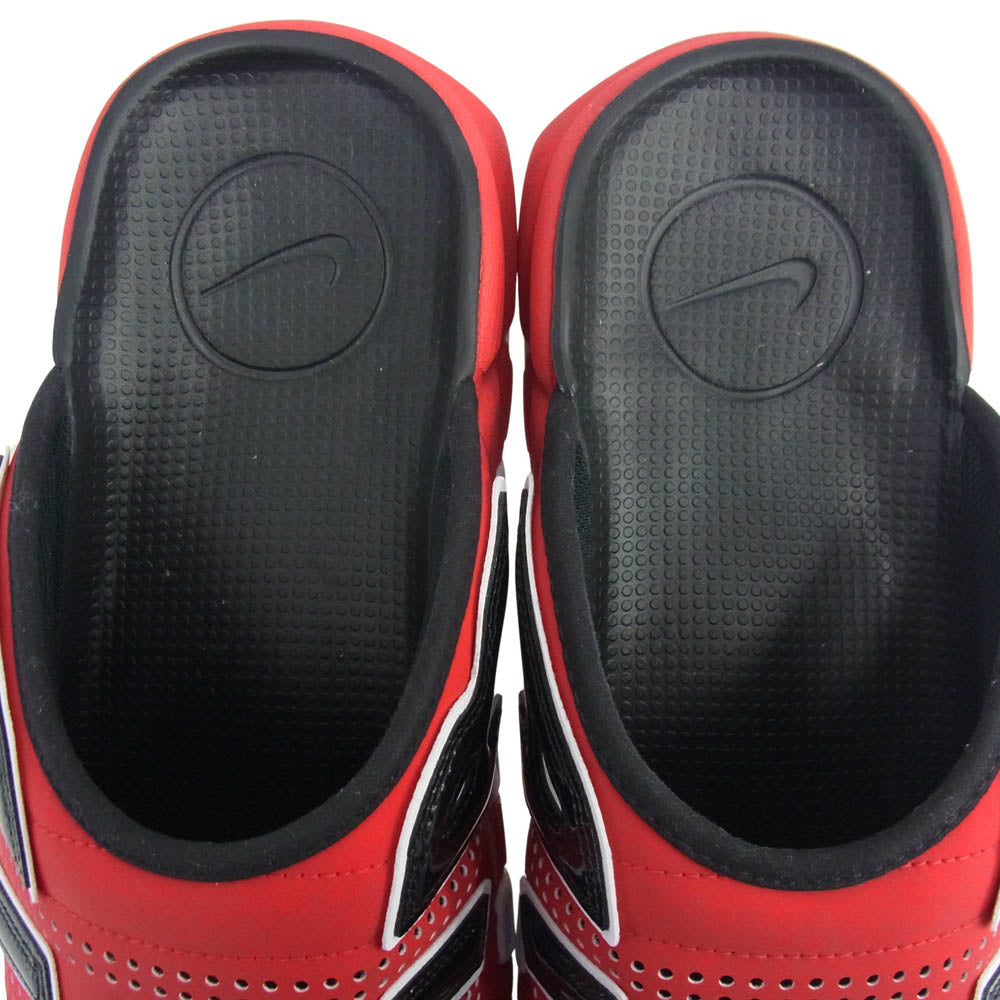 NIKE ナイキ FJ6036-600 Air More Uptempo Slide University Red エアモアアップテンポ モアテン スライド サンダル ブラック系 レッド系 28cm【中古】