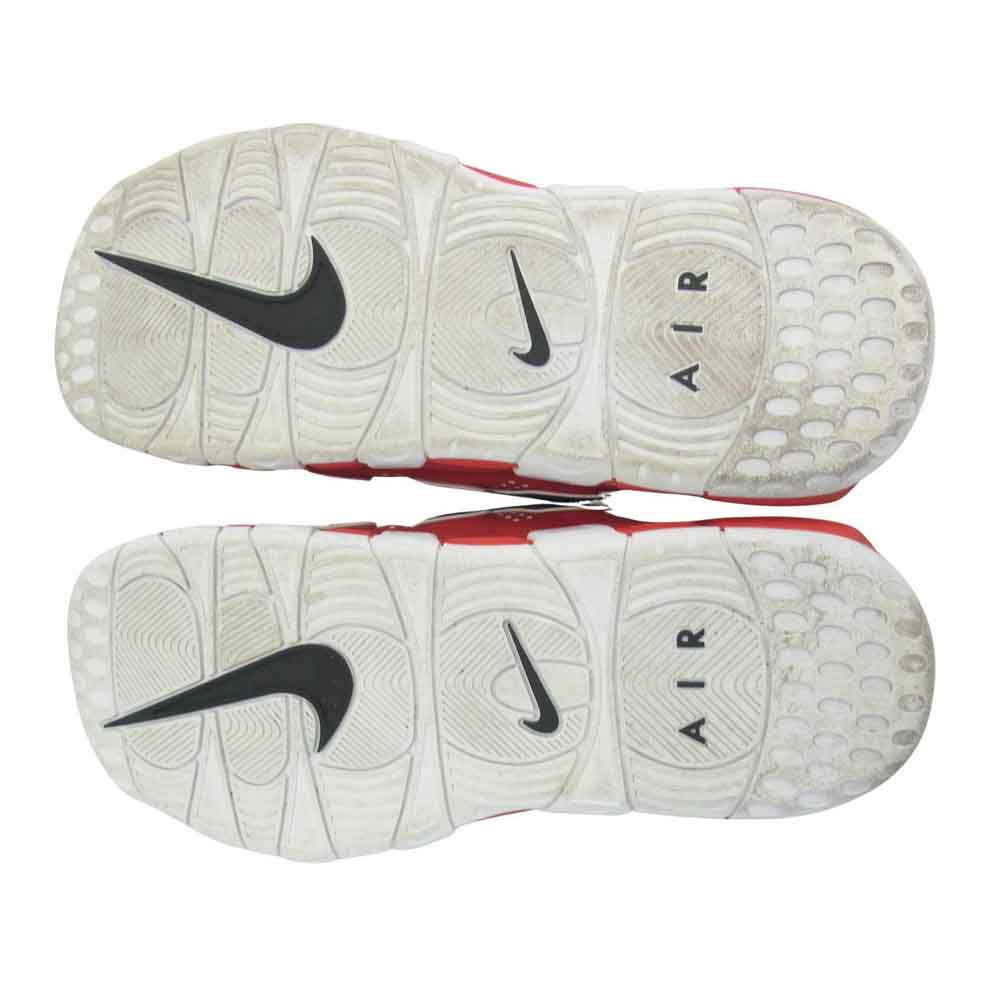NIKE ナイキ FJ6036-600 Air More Uptempo Slide University Red エアモアアップテンポ モアテン スライド サンダル ブラック系 レッド系 28cm【中古】