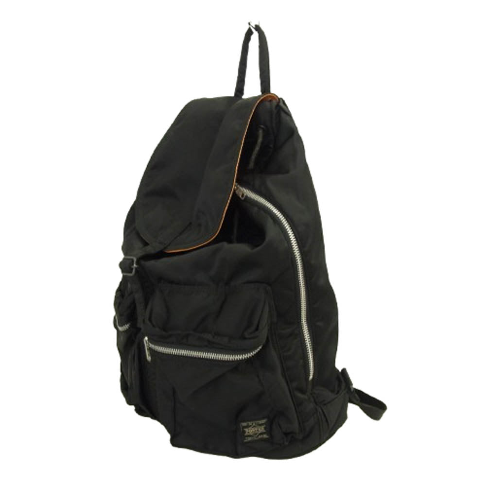PORTER ポーター TANKER BACK PACK タンカー バックパック バッグ リュック ブラック系【中古】
