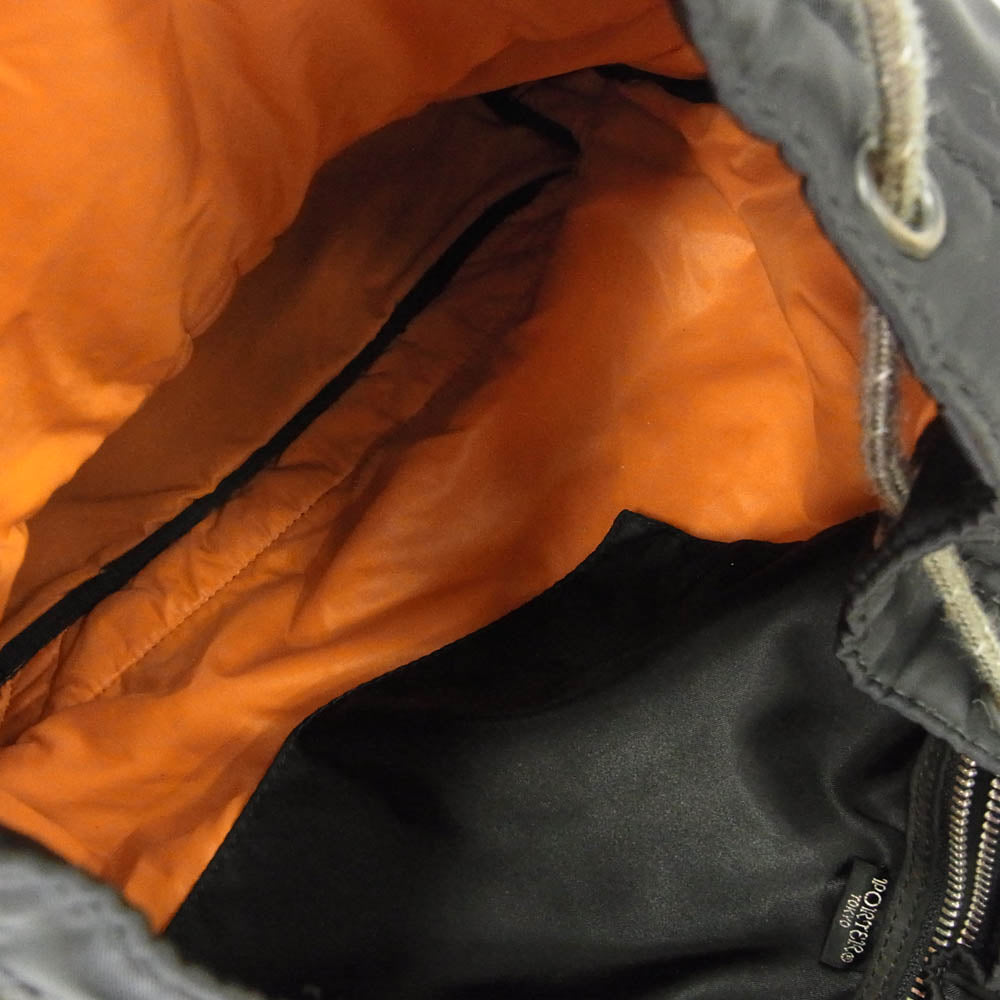 PORTER ポーター TANKER BACK PACK タンカー バックパック バッグ リュック ブラック系【中古】