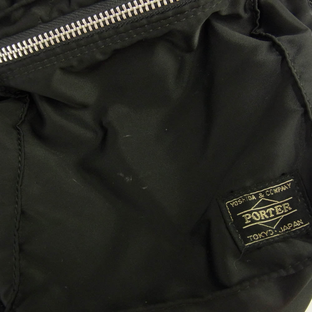 PORTER ポーター TANKER BACK PACK タンカー バックパック バッグ リュック ブラック系【中古】