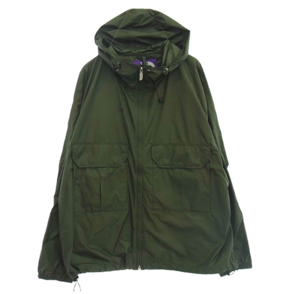 THE NORTH FACE ノースフェイス N24FA057 PURPLELABEL パープルレーベル Mountain Wind Parka マウンテン ウィンド パーカー ジャケット グリーン系 XL【極上美品】【中古】