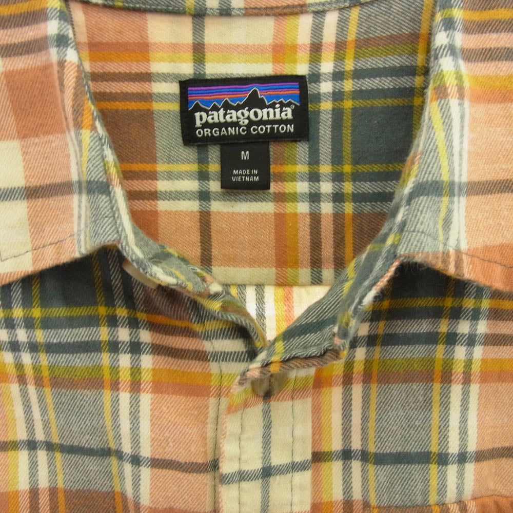 patagonia パタゴニア STY42410FA23 Lightweight Fjord Flannel Shirt ライトウエイト フランネル 長袖 シャツ マルチカラー系 M【中古】