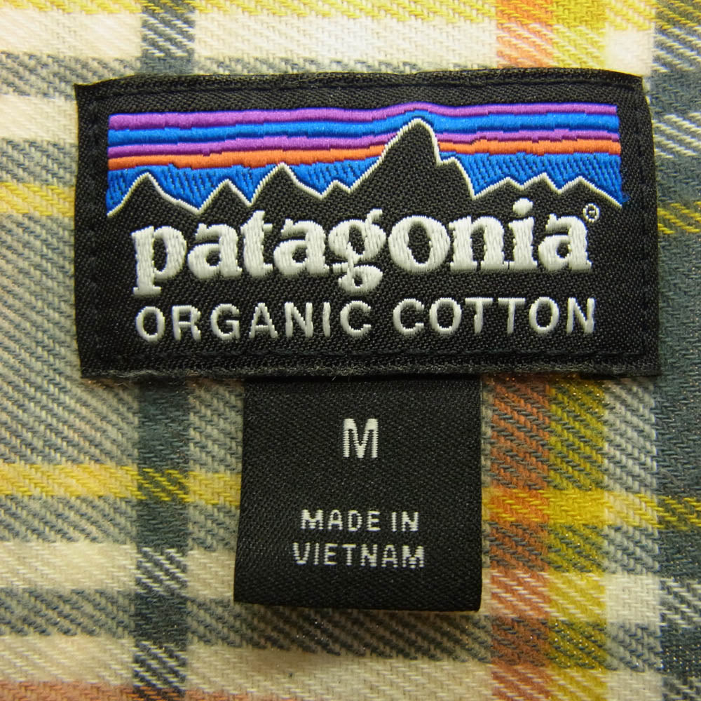 patagonia パタゴニア STY42410FA23 Lightweight Fjord Flannel Shirt ライトウエイト フランネル 長袖 シャツ マルチカラー系 M【中古】