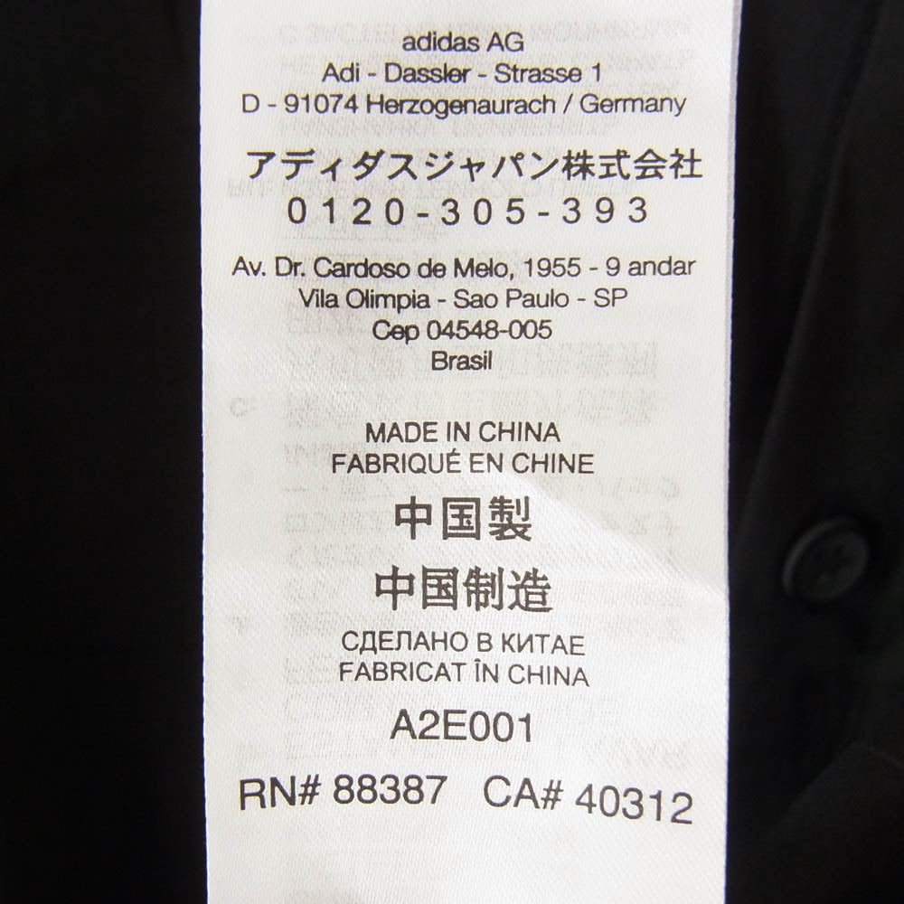 Y-3 Yohji Yamamoto ワイスリー ヨウジヤマモト JI7082 2-103 Pleated Pocket Shirt ポケット 長袖 シャツ ブラック系 M【極上美品】【中古】