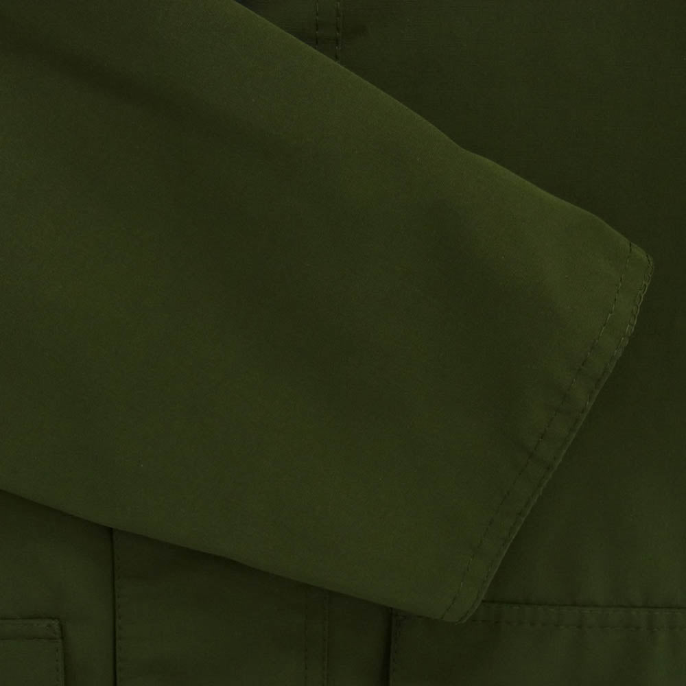 Barbour バブアー 1902191 NEW BURGHLEY JACKET ニューバレー ジャケット コート グリーン系 36【美品】【中古】