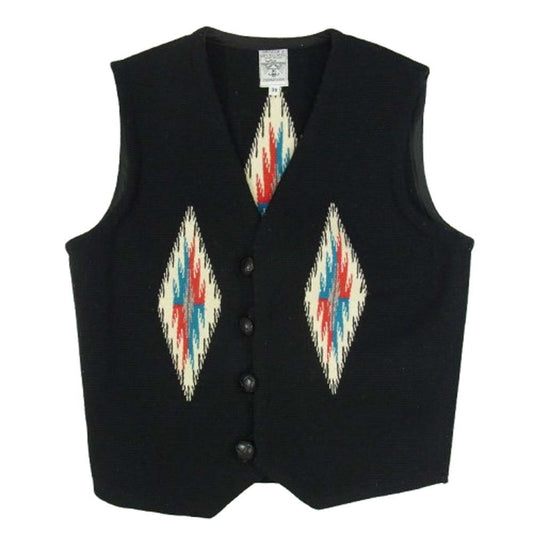 ORTEGA オルテガ Chimayo Vest チマヨ ベスト ブラック系 36【中古】