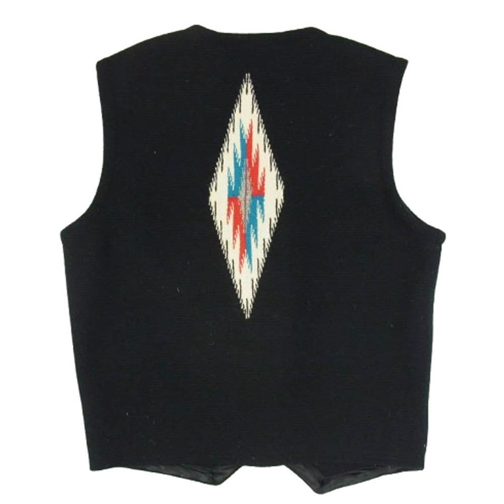 ORTEGA オルテガ Chimayo Vest チマヨ ベスト ブラック系 36【中古】