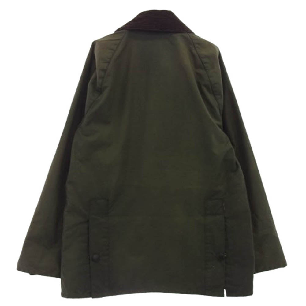 Barbour バブアー 1102049 英国製 BEDALE ビデイル オイルド ジャケット カーキ系 L【中古】