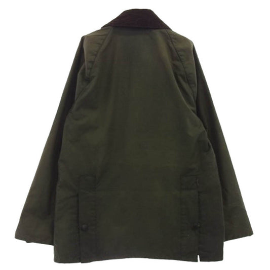 Barbour バブアー 1102049 英国製 BEDALE ビデイル オイルド ジャケット カーキ系 L【中古】