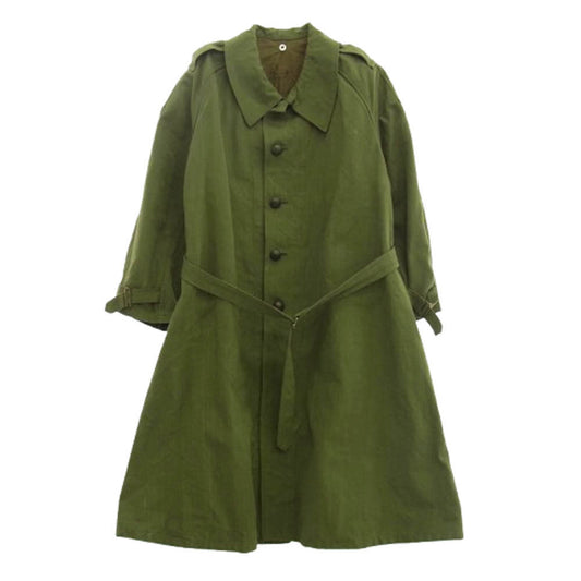 ヴィンテージ フランス軍 M-35 モーターサイクルコート カーキ系【中古】