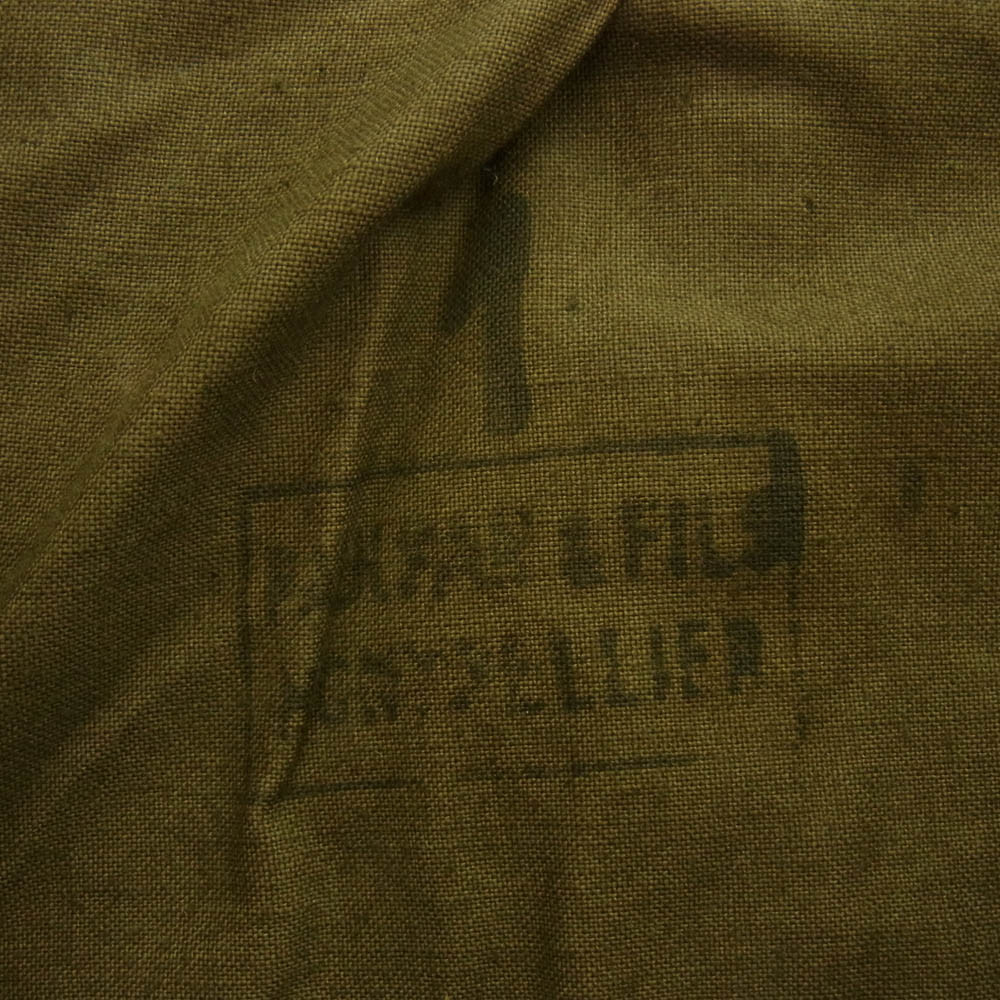 ヴィンテージ フランス軍 M-35 モーターサイクルコート カーキ系【中古】
