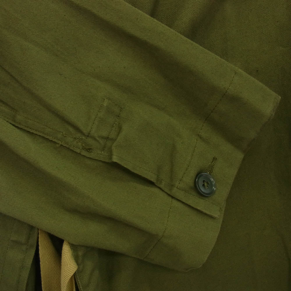 VINTAGE ヴィンテージ イギリス軍 ブリティッシュアーミー ナース ガウン コート カーキ系 8【中古】