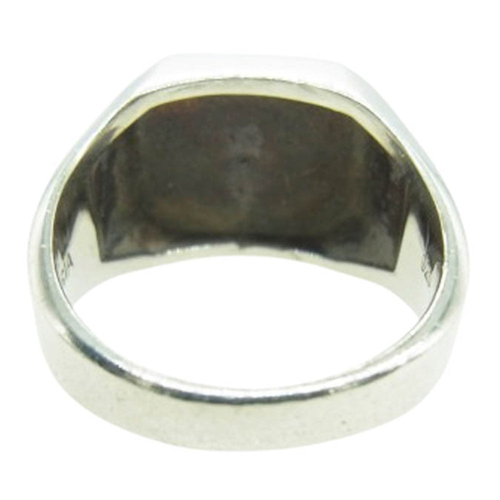 WACKO MARIA ワコマリア WMGP-RG09 TIGER'S EYE SIGNET RING TYPE-4 タイガーアイ シグネット リング シルバー系 15【中古】