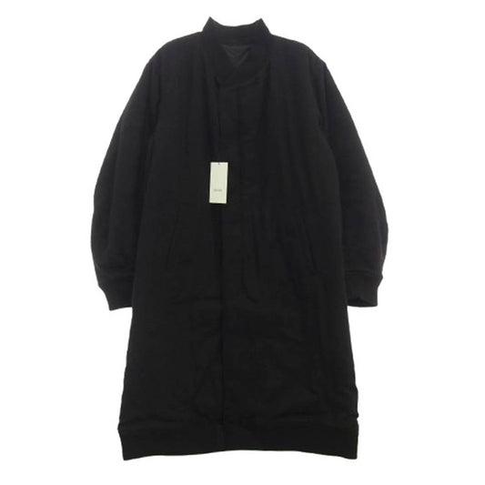 KUON クオン 144CO010102 Reversible Bomber Coat リバーシブル ボンバー コート ブラック系 L【中古】