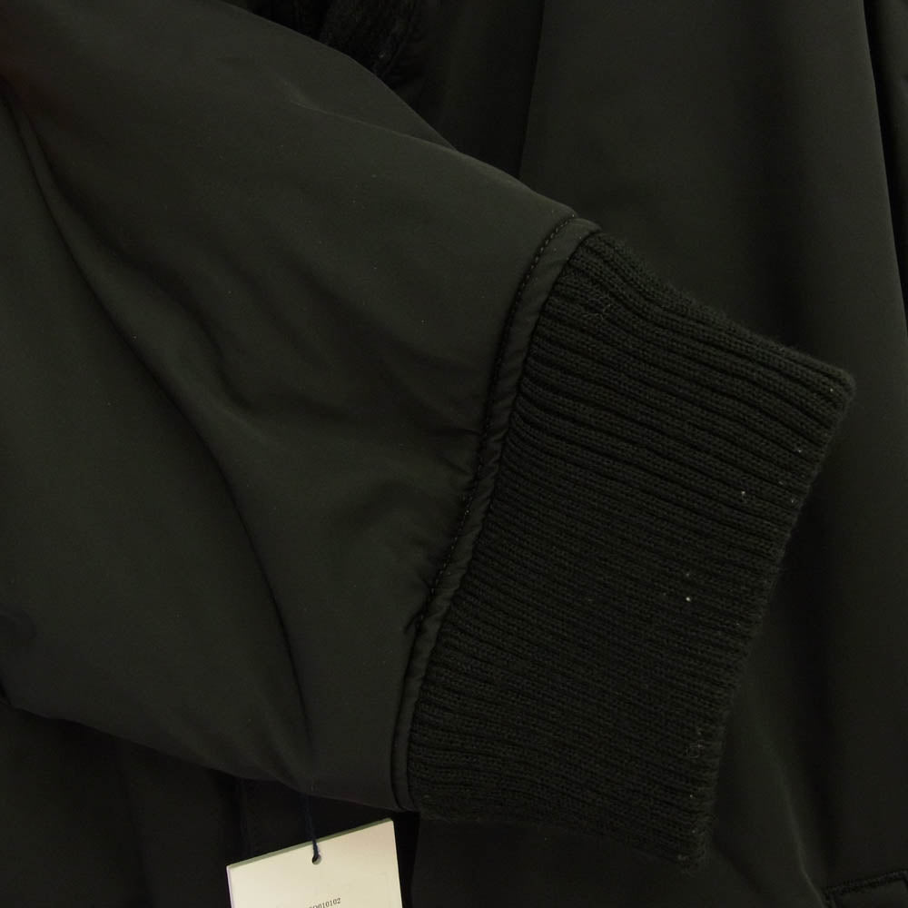 KUON クオン 144CO010102 Reversible Bomber Coat リバーシブル ボンバー コート ブラック系 L【中古】