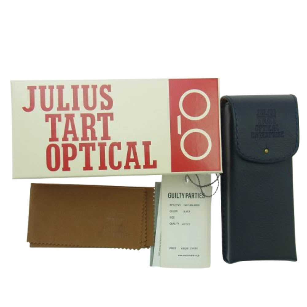 WACKO MARIA ワコマリア TART-WM-EW09 JULIUS TART OPTICAL ジュリアスタートオプティカル GLASSES ボストン サングラス ブラック系【中古】