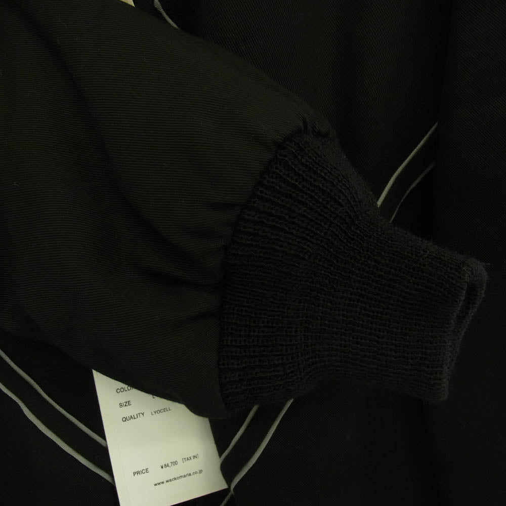 WACKO MARIA ワコマリア 25SS WOLFSHEAD-WM-BL17 × WOLF'S HEAD ウルフズヘッド 50'S JACKET ジャケット ブラック系 L【極上美品】【中古】