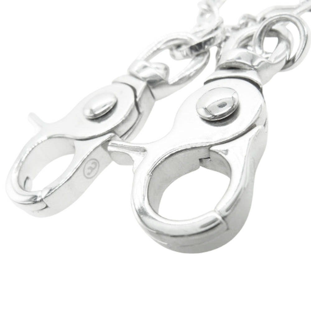 WACKO MARIA ワコマリア 25SS CAREERING キャリアリング WALLET CHAIN TYPE-2 ウォレットチェーン タイプ2 シルバー系【極上美品】【中古】