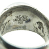 DEAL DESIGN ディールデザイン スカル シグネット リング シルバー系 約15号【中古】