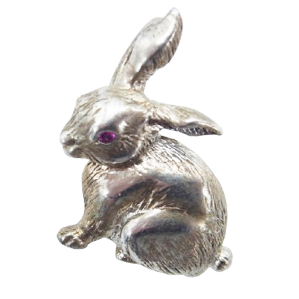 ジャスティンデイビス LUCKY B ルビー入り うさぎトップ シルバー925 Justin Davis ジャスティンデイビス SPJ180 LUCKY B ラッキー ラビット