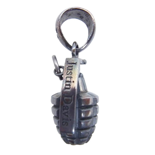 Justin Davis ジャスティンデイビス SPJ161 HAND GRENADE PENDANT ハンドグレネード ネックレス ペンダントトップ【中古】