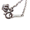 Justin Davis ジャスティンデイビス SNJ1006 × KIYOHARU 清春 MARY Necklace マリー ジルコニア チワワ ネックレス シルバー系【中古】