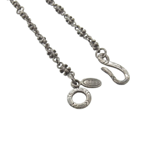 Justin Davis ジャスティンデイビス SNJ102 Tiny FDL Chain タイニー フレア チェーン ネックレス 50cm シルバー系【中古】