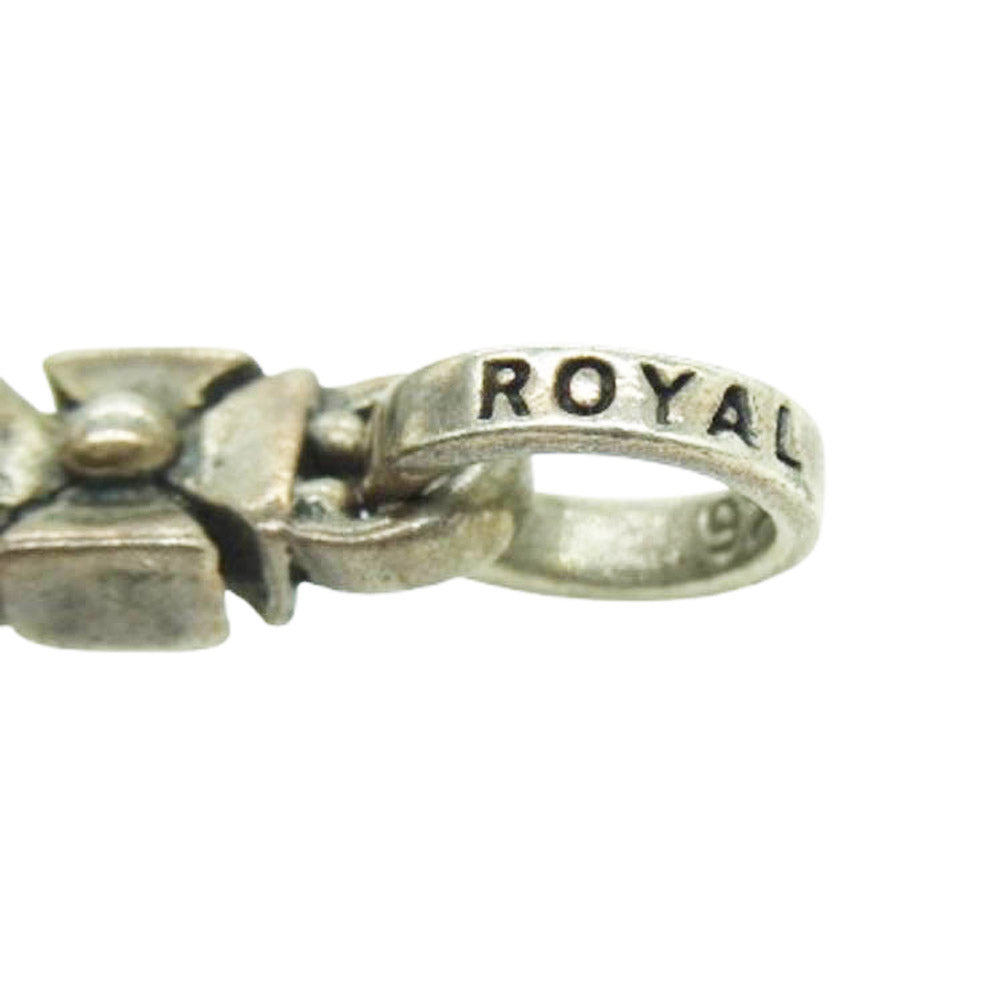 ROYAL ORDER ロイヤルオーダー スカル クラウン ペンダントトップ【中古】