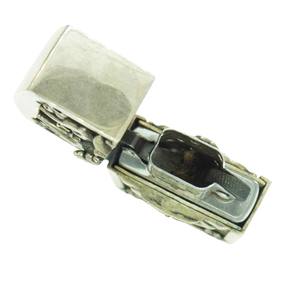ROYAL ORDER ロイヤルオーダー スカル ZIPPO ジッポライター シルバー系【中古】