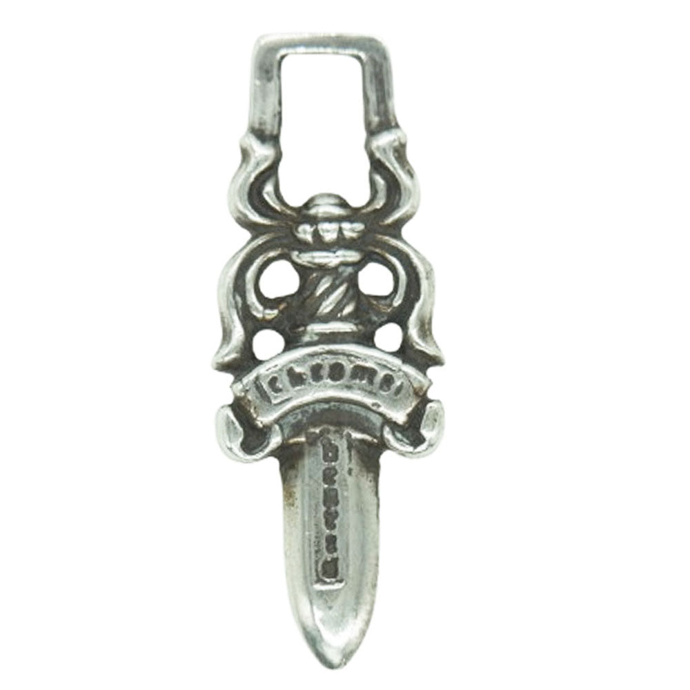 CHROME HEARTS クロムハーツ（原本無） #5 DAGGER ZIP ダガー ジップ ネックレス トップ シルバー系【中古】