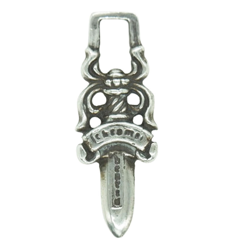 CHROME HEARTS クロムハーツ（原本無） #5 DAGGER ZIP ダガー ジップ ネックレス トップ シルバー系【中古】