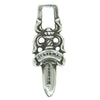 CHROME HEARTS クロムハーツ（原本無） #5 DAGGER ZIP ダガー ジップ ネックレス トップ シルバー系【中古】