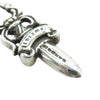 CHROME HEARTS クロムハーツ（原本無） #5 DAGGER ZIP ダガー ジップ ネックレス トップ シルバー系【中古】