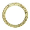 ROYAL ORDER ロイヤルオーダー 18K HOLLYWOOD BAND RING イエローゴールド ハリウッドバンド スペーサーリング イエローゴールド系 9号【中古】