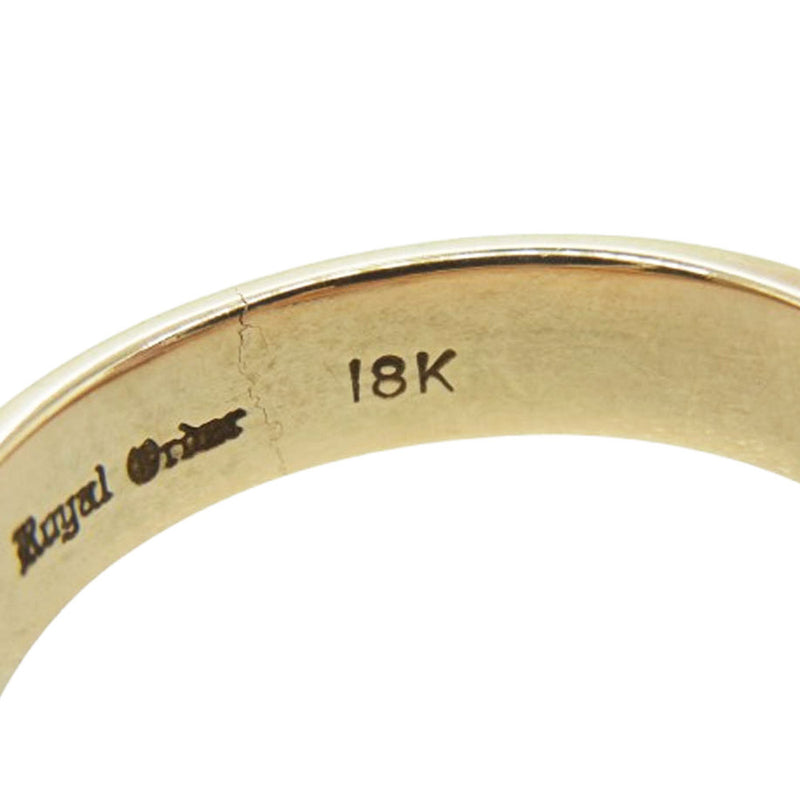 ROYAL ORDER ロイヤルオーダー 18K YELLOW GOLD CROWN ＆ TRIPLE BAND