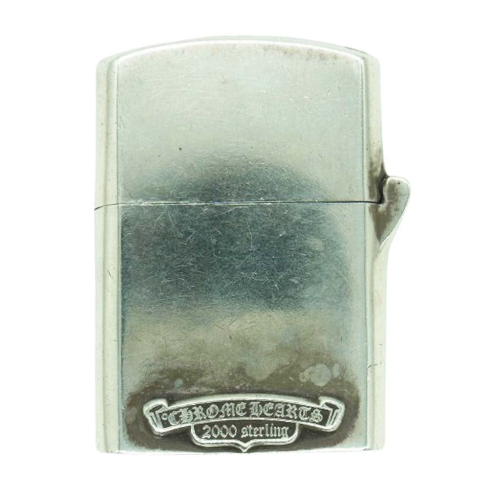 CHROME HEARTS クロムハーツ（原本無） FILIGREE ZIPPO LIGHTER フィリグリークロス ジッポ ライター シルバー系【中古】