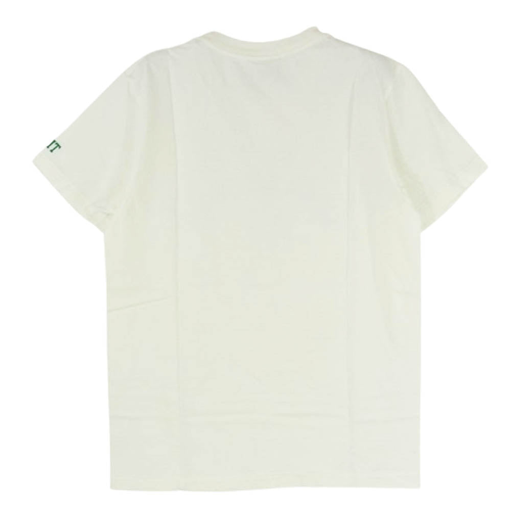 TMT ティーエムティー TCS-S12SP10 BIGHOLIDAY ロゴ コットン 半袖 Tシャツ オフホワイト系 M【新古品】【未使用】【中古】