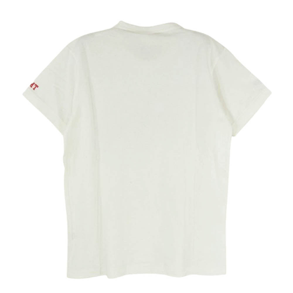 TMT ティーエムティー TCS-F16RL01 BIGHOLIDAY アーチロゴ コットン 半袖 Tシャツ ホワイト系 S【美品】【中古】
