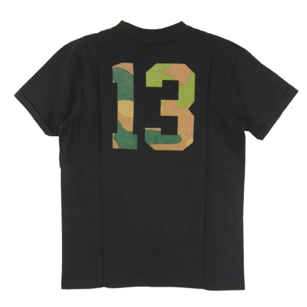 TMT ティーエムティー TCS-S13SP07 TMT CAMOUFLAGE 迷彩 ロゴ コットン 半袖 Tシャツ ブラック系 M【新古品】【未使用】【中古】
