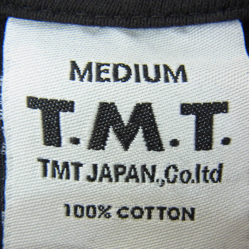 TMT ティーエムティー TCS-S13SP07 TMT CAMOUFLAGE 迷彩 ロゴ コットン 半袖 Tシャツ ブラック系 M【新古品】【未使用】【中古】