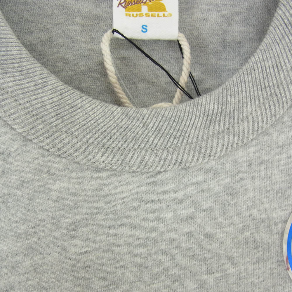 TMT ティーエムティー TCS-F16RL01 BIGHOLIDAY アーチロゴ コットン 半袖 Tシャツ グレー系 S【新古品】【未使用】【中古】