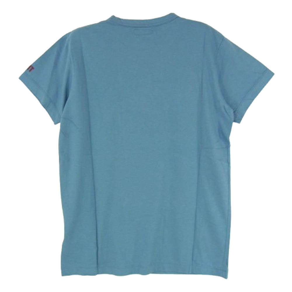 TMT ティーエムティー TCS-F1605 ポケット コットン 半袖 Tシャツ ブルー系 S【新古品】【未使用】【中古】
