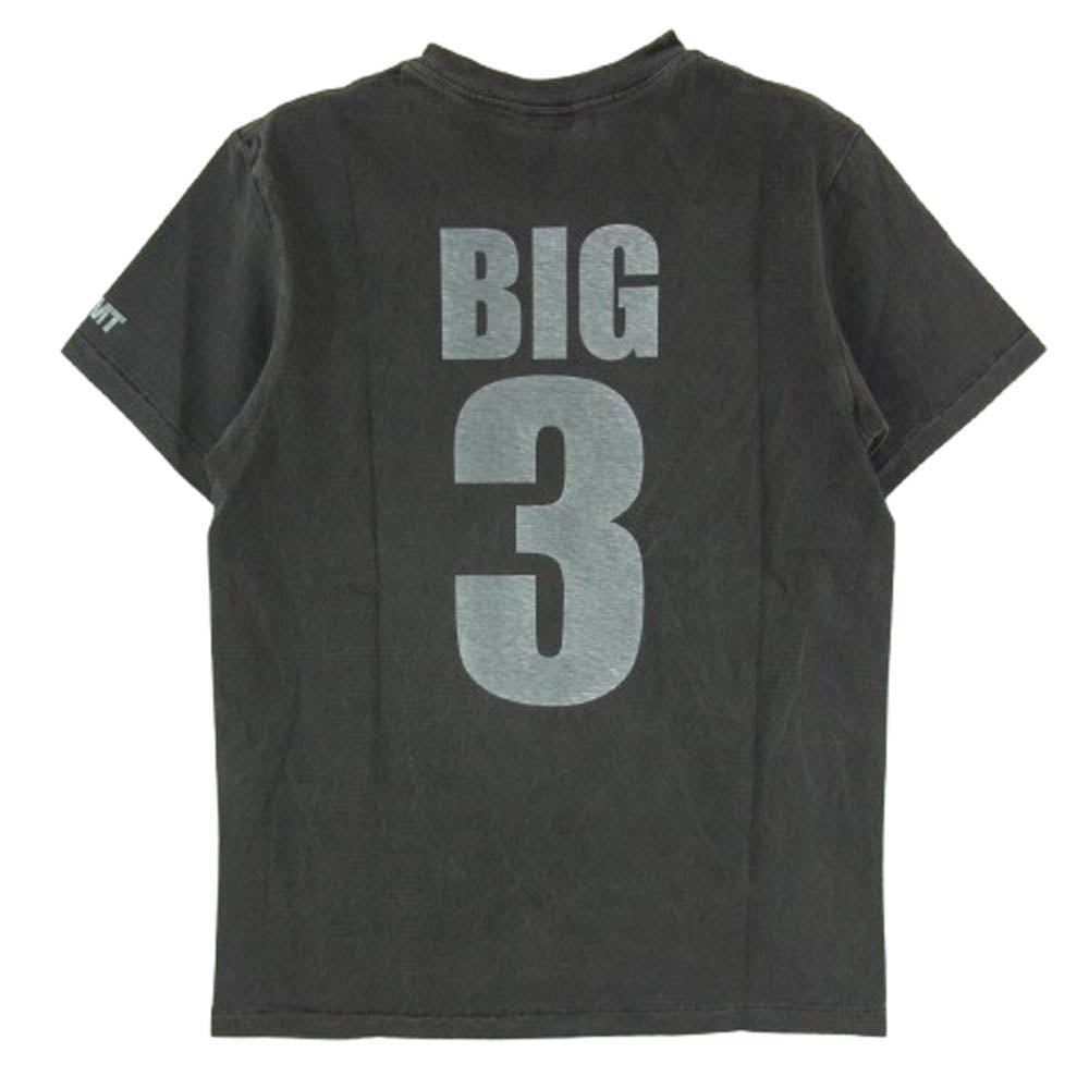 TMT ティーエムティー TCS-S13SP70 TMT YOURS ロゴ コットン 半袖 Tシャツ ブラック系 M【新古品】【未使用】【中古】