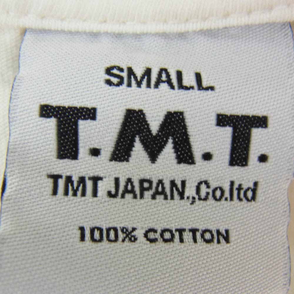 TMT ティーエムティー TCS-S13SP07 TMT CAMOUFLAGE 迷彩柄 ロゴ コットン 半袖 Tシャツ オフホワイト系 S【新古品】【未使用】【中古】
