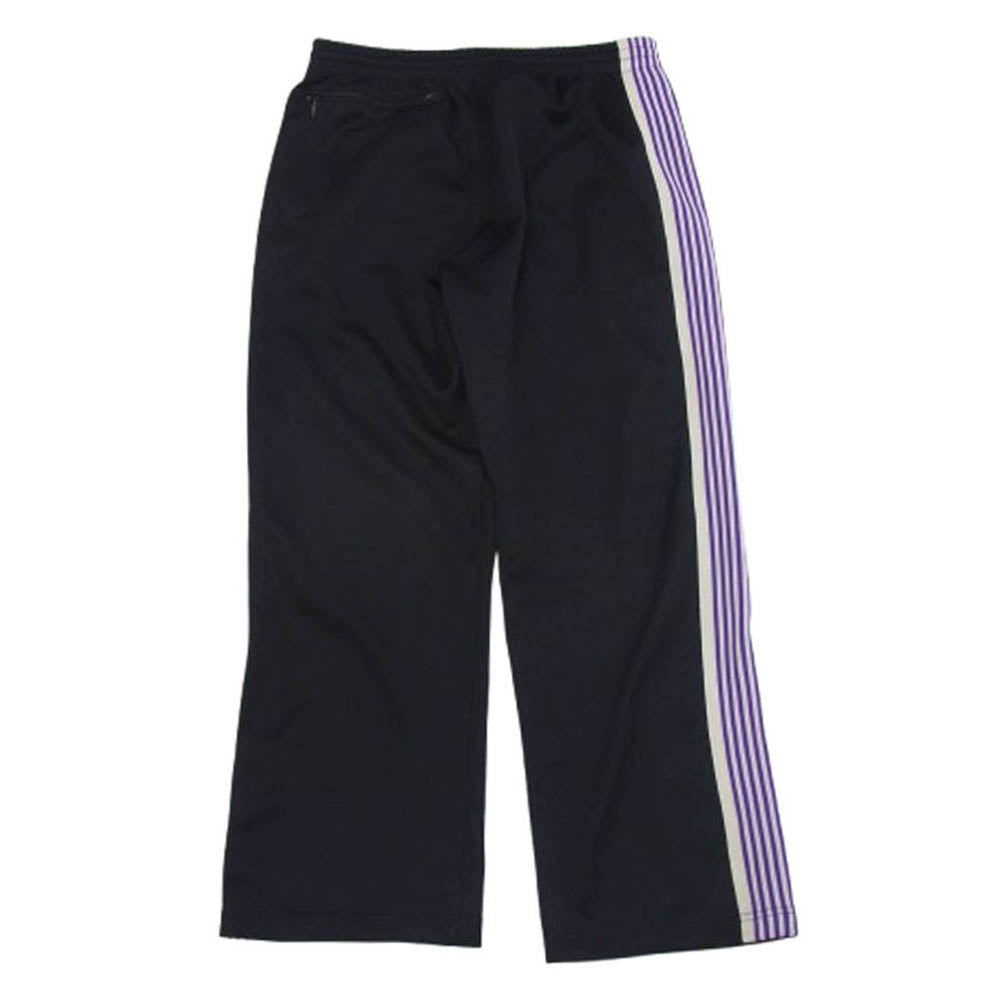 Needles ニードルス MR413 Track Pants パピヨン刺繍 サイドライン トラックパンツ ブラック系 M【中古】