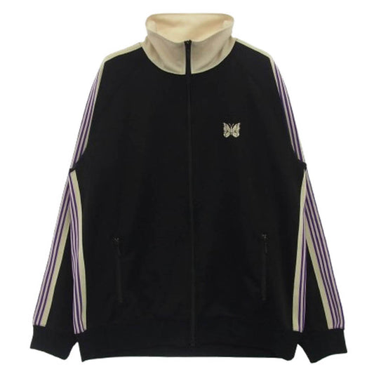 Needles ニードルス MR412 Track Jacket パピヨン刺繍 トラックジャケット ブラック系 M ジャケットXL【中古】