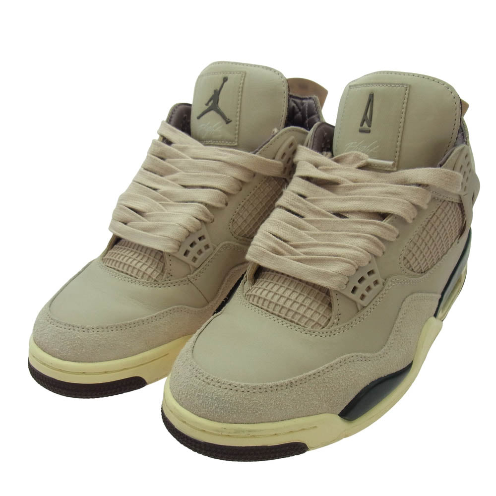 NIKE ナイキ FZ4810-200 A Ma Maniere Air Jordan 4 Retro OG SP Fossil Stone WYWS アママニエール エアジョーダン4 レトロ フォッシルストーン スニーカー ライトブラウン系 27.5cm【中古】