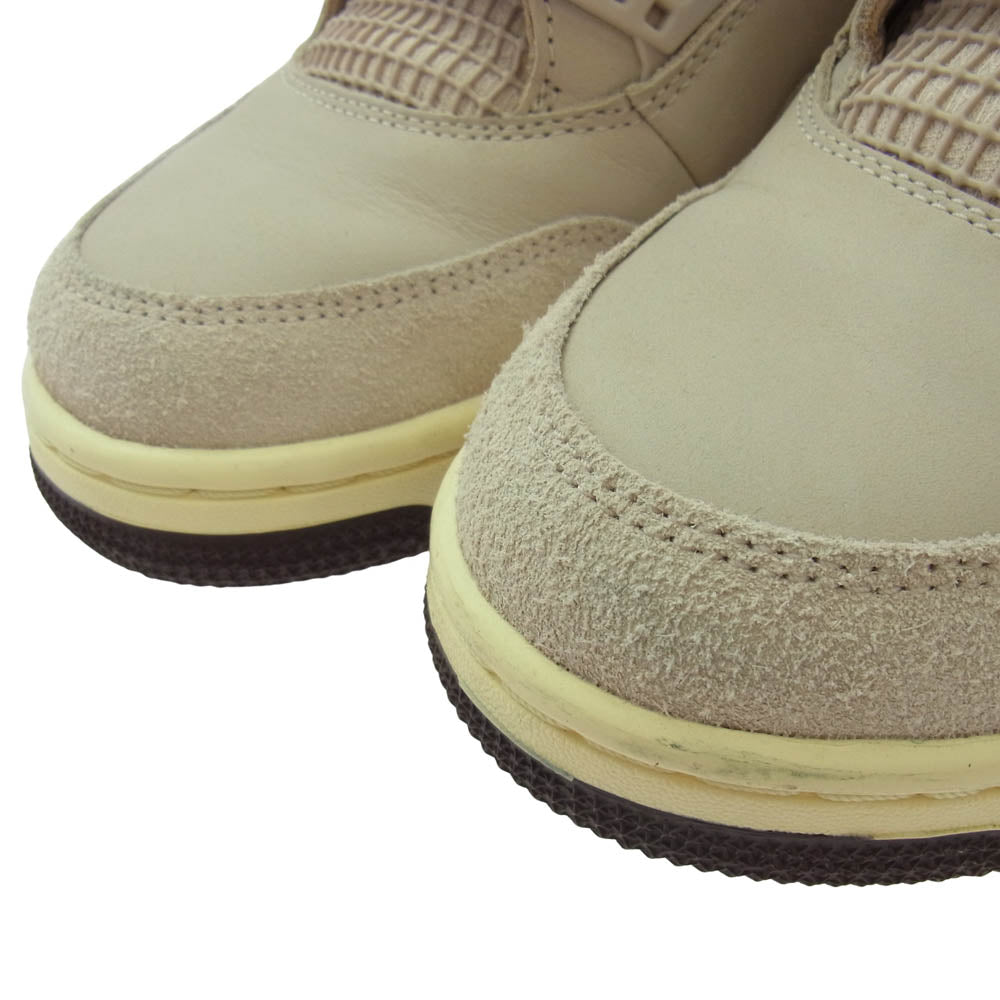 NIKE ナイキ FZ4810-200 A Ma Maniere Air Jordan 4 Retro OG SP Fossil Stone WYWS アママニエール エアジョーダン4 レトロ フォッシルストーン スニーカー ライトブラウン系 27.5cm【中古】